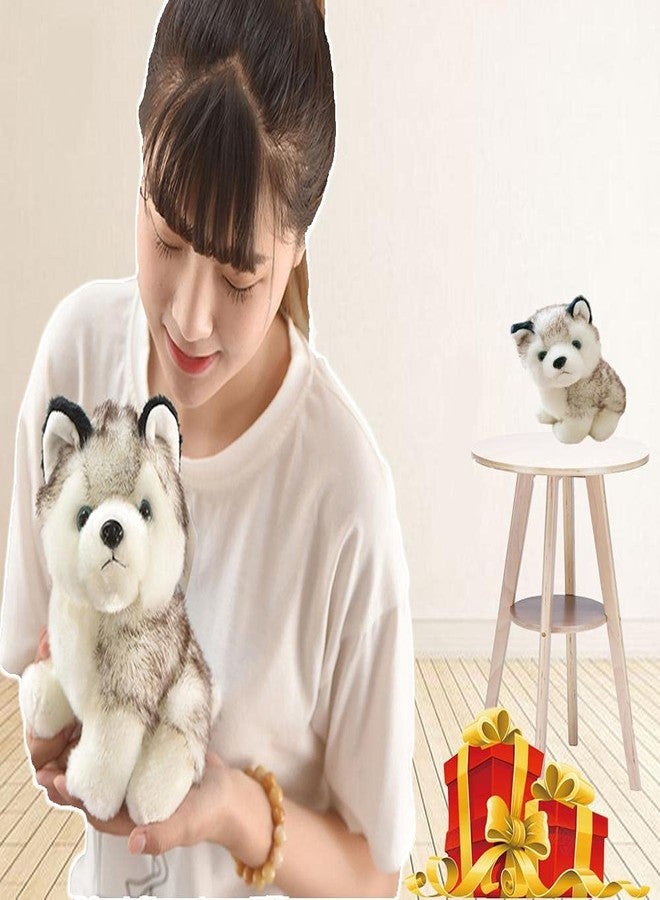 CHELEI2019 9.8" Stuffed Husky Dog Plush,Puppy Stuffed Animal Husky Adorable Gifts for Kids - Image 4